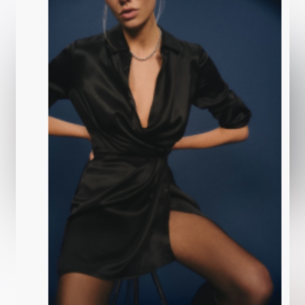 Reformation Alaine Silk dress